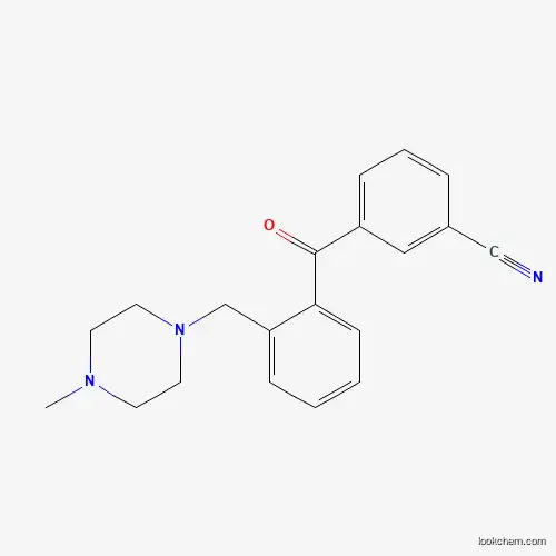3'-CYANO-2-(4-METHYLPIPERAZINOMETHYL) BENZOPHENONE