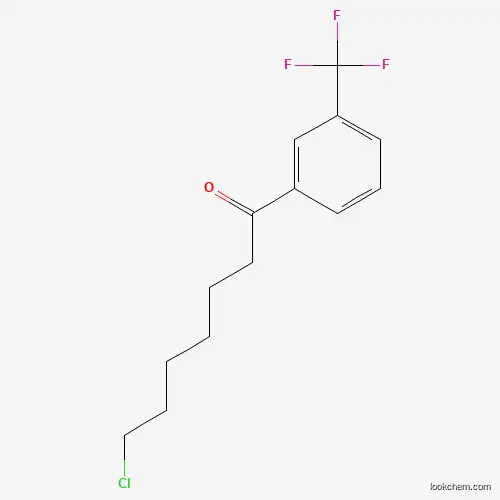 7-chloro-1-oxo-1-(3-trifluoromethylphenyl )heptane