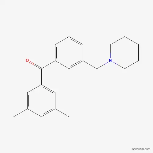 3,5-DIMETHYL-3'-PIPERIDINOMETHYL BENZOPHENONE