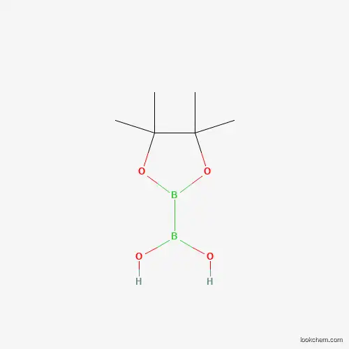 Molecular Structure of 913739-28-3 ((4,4,5,5-Tetramethyl-1,3,2-dioxaborolan-2-yl)boronic acid)