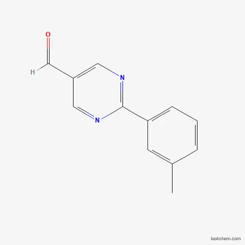 2-(3-Methylphenyl)pyrimidine-5-carbaldehyde