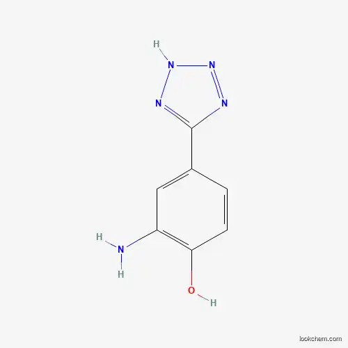 Molecular Structure of 924860-65-1 (2-amino-4-(1H-tetrazol-5-yl)phenol)