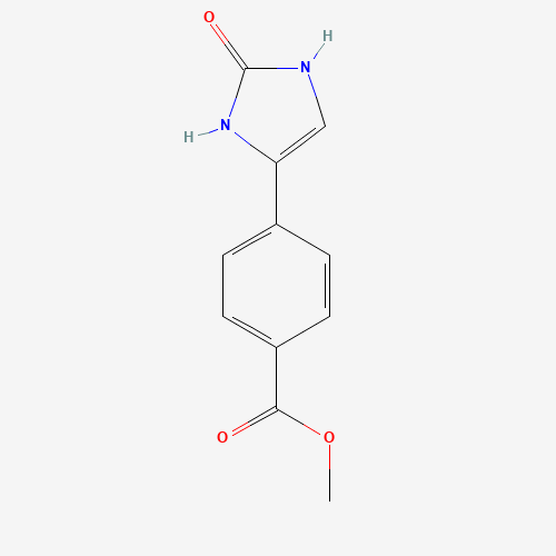 4-(2-Oxo-2,3-dihydro-1H-imidazol-4-yl)-benzoic acid methyl ester