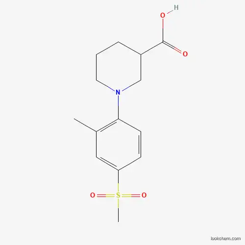 1-[2-Methyl-4-(methylsulphonyl)phenyl]piperidine-3-carboxylic acid