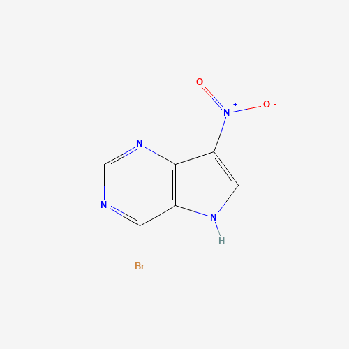 4-BROMO-7-NITRO-5H-PYRROLO[3,2-D]PYRIMIDINE