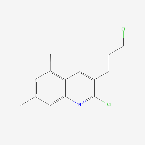2-Chloro-3-(3-chloropropyl)-5,7-dimethylquinoline