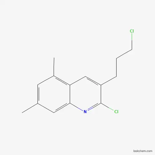 2-Chloro-3-(3-chloropropyl)-5,7-dimethylquinoline