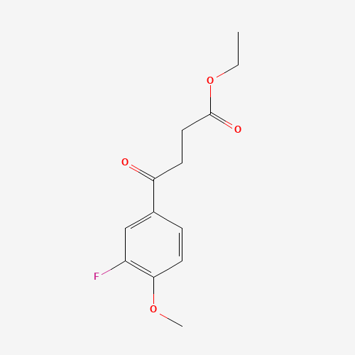 ETHYL 4-(3-FLUORO-4-METHOXYPHENYL)-4-OXOBUTYRATE