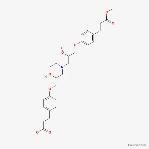 dimethyl 3,3'-((((isopropylazanediyl)bis(2-hydroxypropane-3,1-diyl)) bis(oxy))bis(4,1-phenylene))dipropanoate