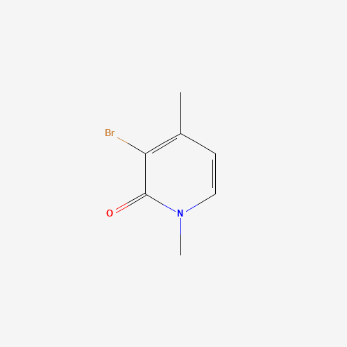 2(1H)-Pyridinone, 3-bromo-1,4-dimethyl-