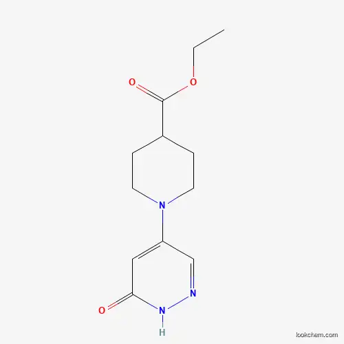 Ethyl 1-(6-oxo-1,6-dihydro-4-pyridazinyl)-4-piperidinecarboxylate