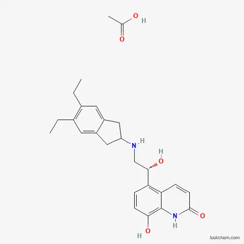 Molecular Structure of 1000160-96-2 (Indacaterol acetate)