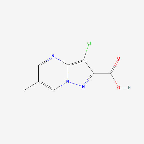 3-Chloro-6-methylpyrazolo[1,5-a]pyrimidine-2-carboxylic acid