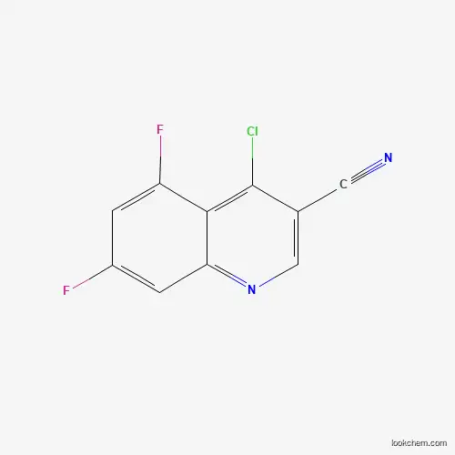 4-클로로-5,7-디플루오로-퀴놀린-3-탄소니트릴