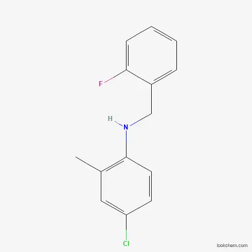 4-Chloro-N-(2-fluorobenzyl)-2-methylaniline