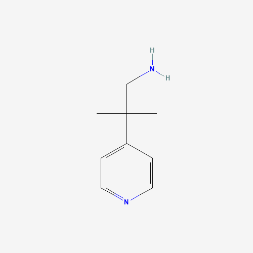2-Methyl-2-(pyridin-4-yl)propan-1-amine