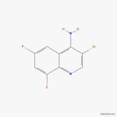 3-Bromo-6,8-difluoroquinolin-4-amine