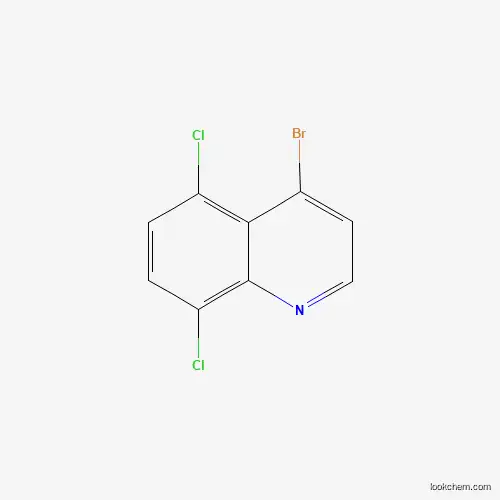 Molecular Structure of 1070879-38-7 (4-Bromo-5,8-dichloroquinoline)