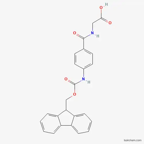 Molecular Structure of 1072902-66-9 (Fmoc-4-aminohippuric acid)
