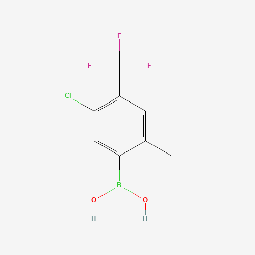 5-Chloro-2-methyl-4-(trifluoromethyl)phenylboronic acid