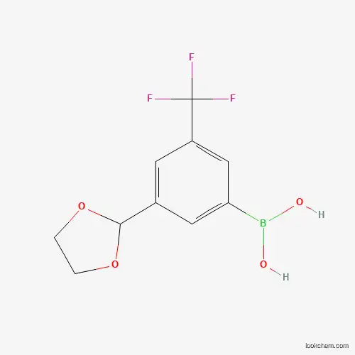 3-(1,3-Dioxolan-2-yl)-5-(trifluoromethyl)phenylboronic acid 1072946-51-0