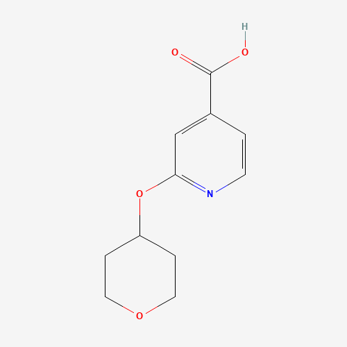 2-(Tetrahydro-2H-pyran-4-yloxy)isonicotinic acid