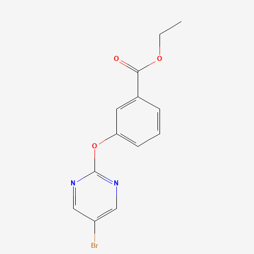 ethyl 3-(5-bromopyrimidin-2-yl)oxybenzoate