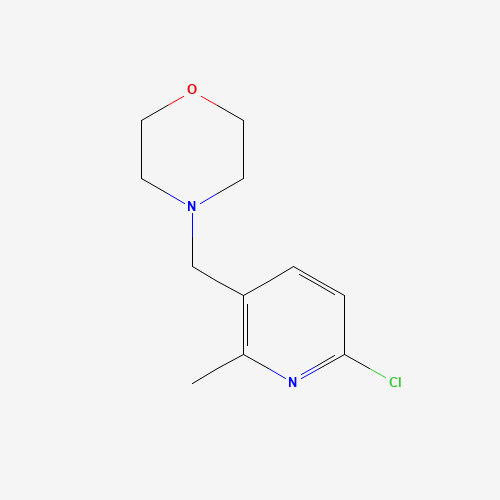 Molecular Structure of 1093879-97-0 (4-[(6-Chloro-2-methylpyridin-3-yl)methyl]morpholine)