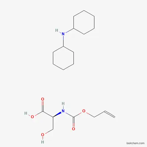 N-α-Allyloxycarbonyl-L-serine dicyclohexylammonium salt