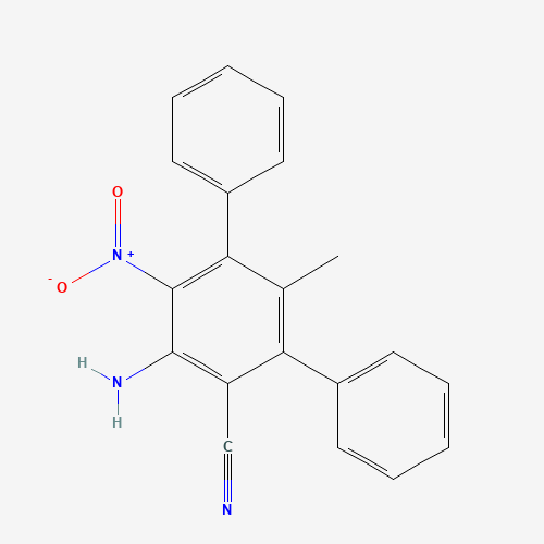 2-amino-5-methyl-4,6-diphenyl-3-nitrobenzonitrile