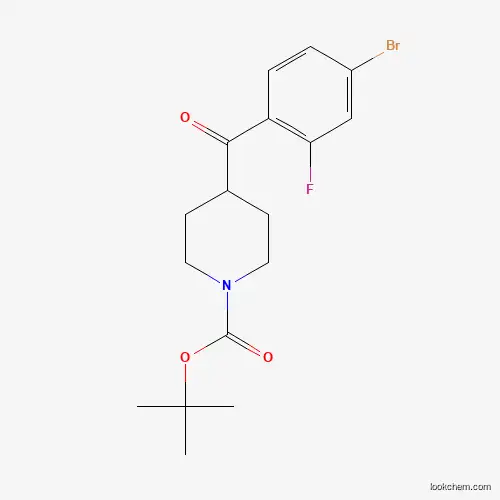 tert-butyl 4-(4-bromo-2-fluorobenzoyl)piperidine-1-carboxylate