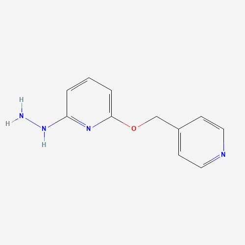 1-(6-(pyridin-4-ylmethoxy)pyridin-2-yl)hydrazine