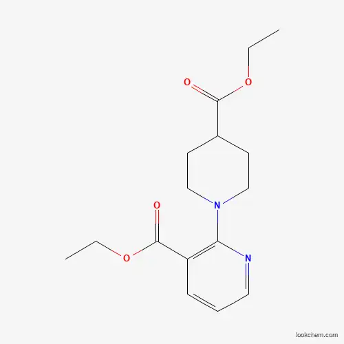 ethyl 2-(4-ethoxycarbonylpiperidin-1-yl)pyridine-3-carboxylate