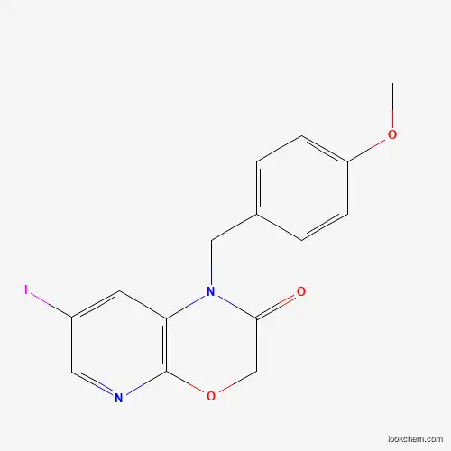 7-Iodo-1-(4-methoxybenzyl)-1h-pyrido-[2,3-b][1,4]oxazin-2(3h)-one