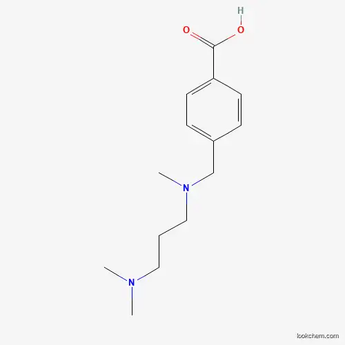Molecular Structure of 1187931-59-4 (4-{[(3-Dimethylamino-propyl)-methyl-amino]-methyl}-benzoic acid)