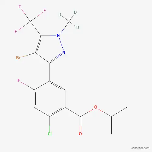 Molecular Structure of 1189932-72-6 (Fluazolate-d3)