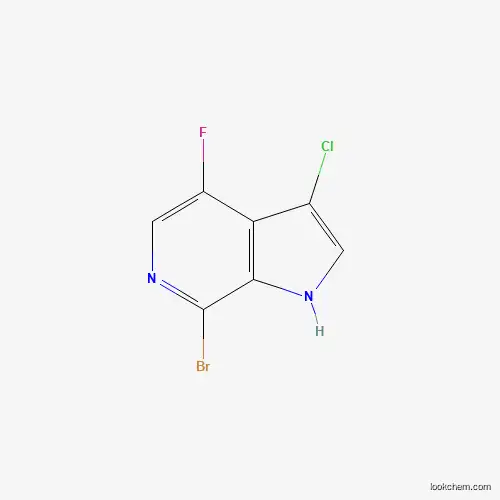 7-Bromo-3-chloro-4-fluoro-6-azaindole