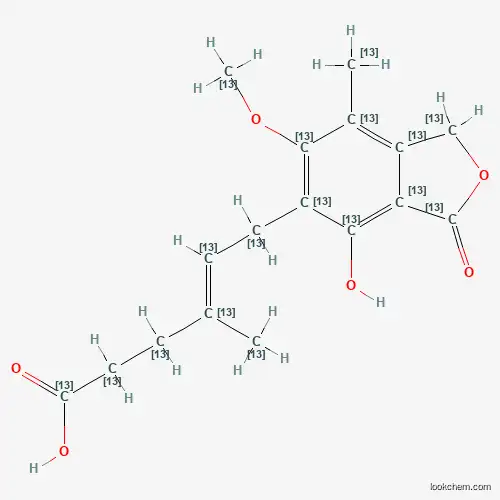 Mycophenolic acid-13C17 solution