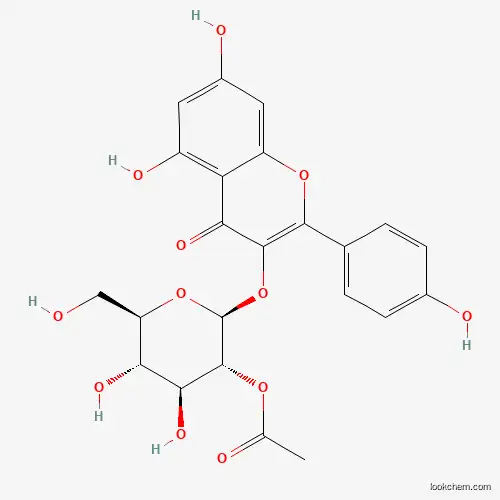 Molecular Structure of 1206734-95-3 (2''-Acetylastragalin)