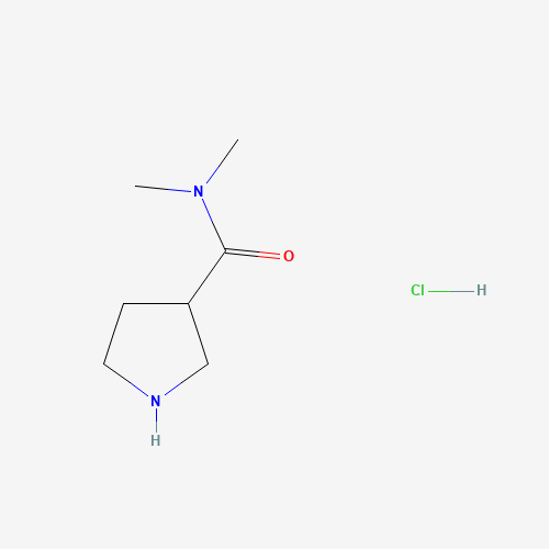 N,N-Dimethyl-3-pyrrolidinecarboxamide HCl
