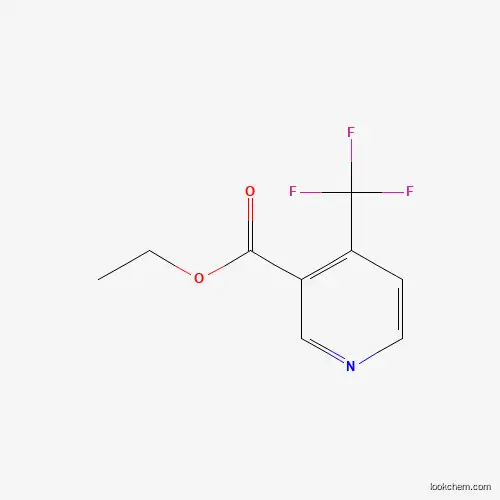 Molecular Structure of 1214332-65-6 (Ethyl 4-(trifluoromethyl)nicotinate)