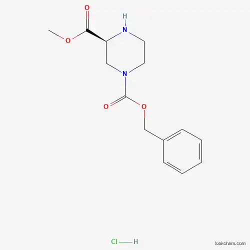 (S)-4-N-CBZ-PIPERAZINE-2-CARBOXYLIC ACID METHYL ESTER hydrochloride