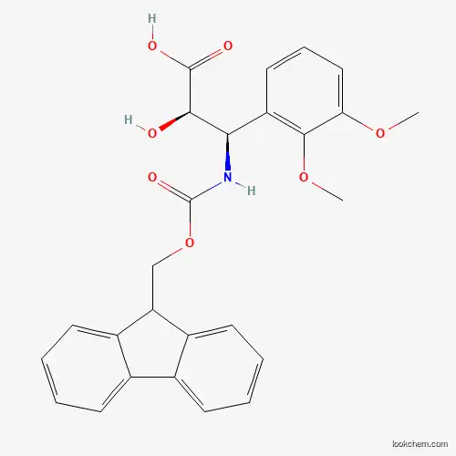 (2R,3R)-3-((((9H-Fluoren-9-yl)methoxy)carbonyl)amino)-3-(2,3-dimethoxyphenyl)-2-hydroxypropanoic acid