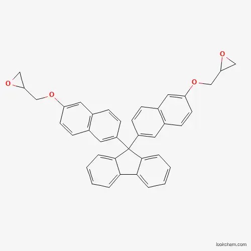 2,2'-(6,6'-(9H-fluorene-9,9- diyl)bis(naphthalene-6,2-diyl))bis( oxy)bis(methylene)dioxirane