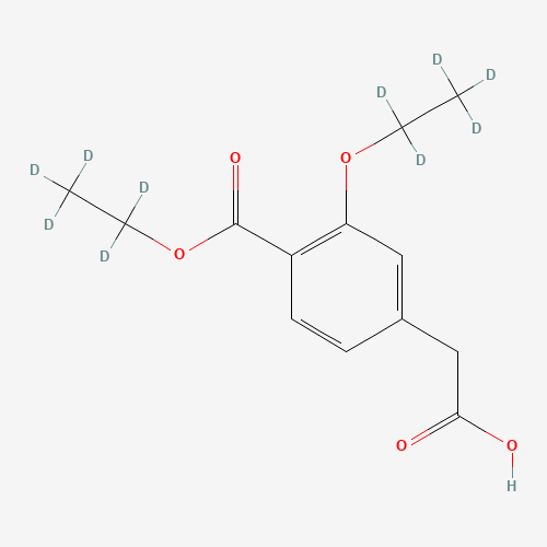 3-Ethoxy-4-(ethoxycarbonyl)phenyl Acetic Acid-d10