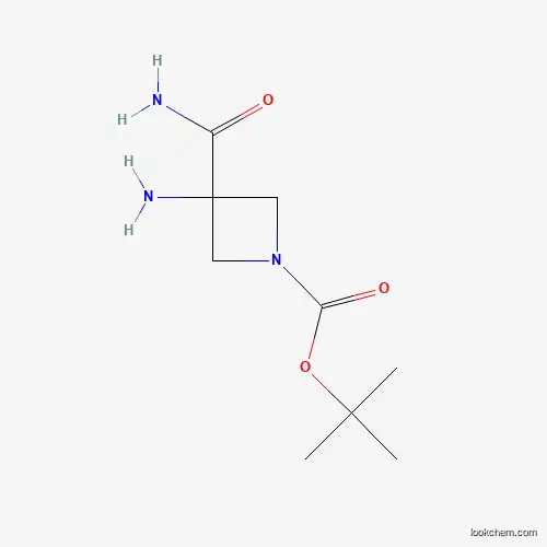 tert-butyl 3-amino-3-carbamoylazetidine-1-carboxylate