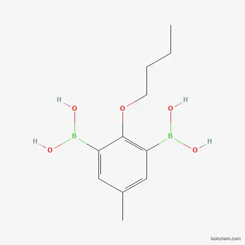 2-Butoxy-5-methyl-1,3-phenylenediboronic acid 1256354-95-6