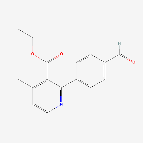 2-(4-Formyl-phenyl)-4-methyl-nicotinic acid ethyl ester