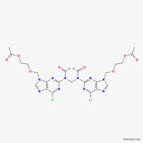 Bis [Acetyl 2-[(2-ForMaMide-1,6-dihydro-6-chloro-9H-purin-9yl)Methoxy]ethyl Ester] CAS No.1346600-44-9