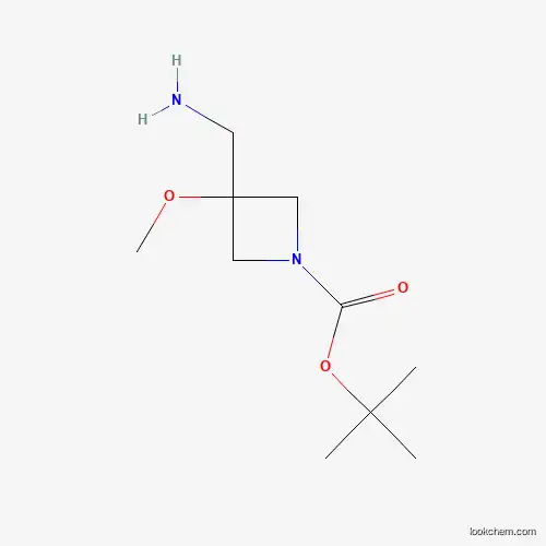 tert-butyl 3-(aminomethyl)-3-methoxyazetidine-1-carboxylate